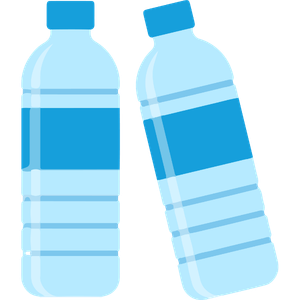 水色のペットボトル